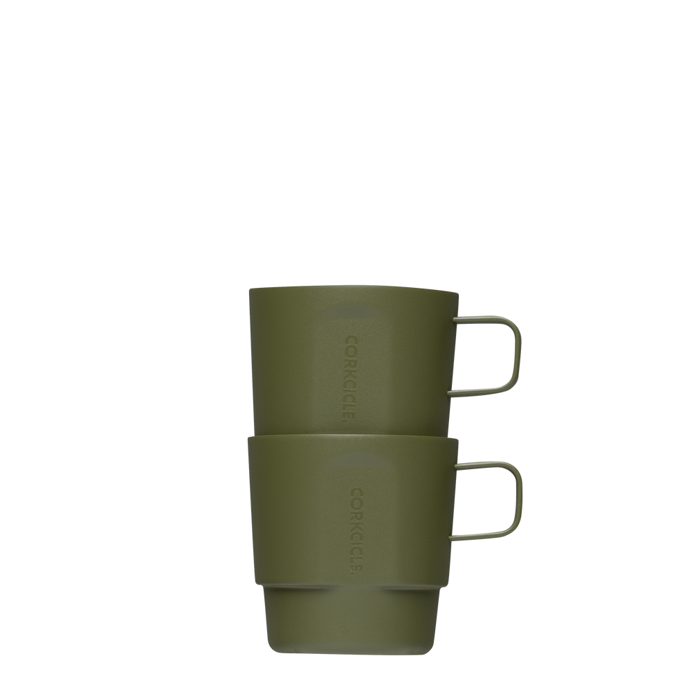 Cafe Stacker Set (2) - Home Refill C1 - 6oz / Olive