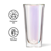 Prism Pint Glass Set (2) - Portable Glassware Q2