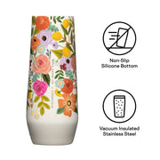 Rifle Paper Co. Stemless Flute - Durable Choice E4