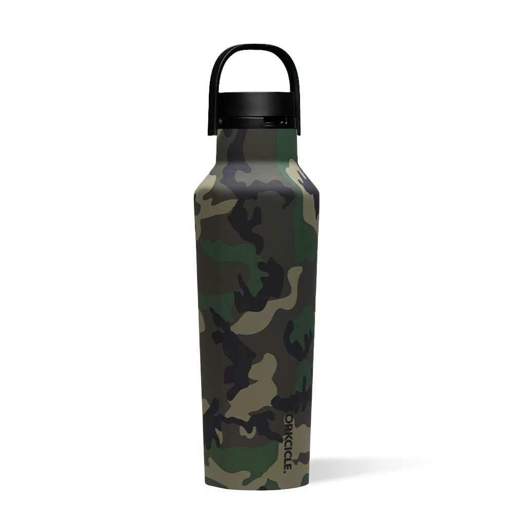 Woodland Camo Sport Canteen - Travel Refill J9 - 20oz / Woodland Camo