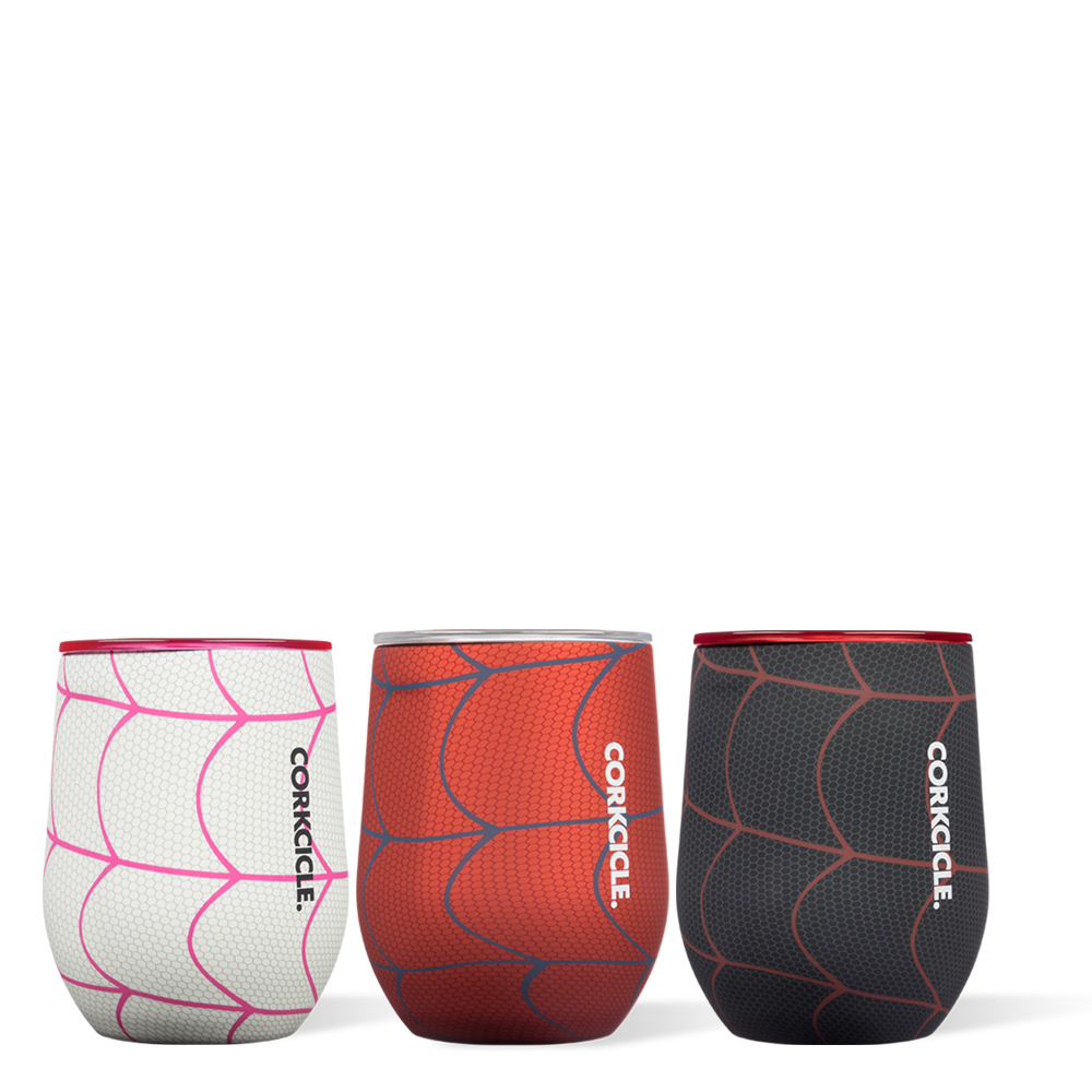 Spider-Man Stemless Set (3) - Bright Sip H6